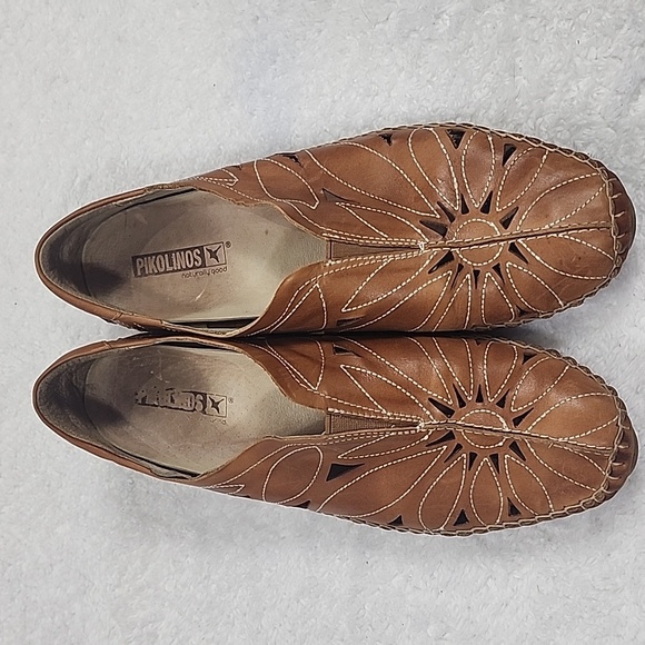 Pikolinos Jerez Women's Slip On Leather Moccasins - Picture 2 of 12